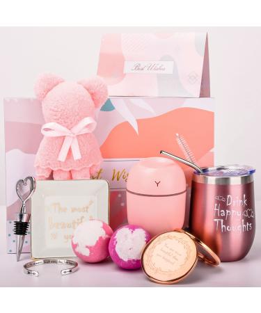 Birthday Gifts for Women Get Well Soon Gifts Care Package for Women - Relaxing Spa Gift Basket for Mom Wife Sister Her Girlfriend Friend Female Christmas Birthday Gift Box for Women Best Friend