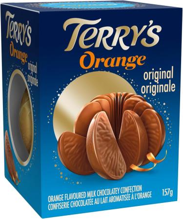 Terry's Original - Orange Flavoured Milk Chocolatey Confection Pack of 1 (157g) - Buy Online on GoSupps.com