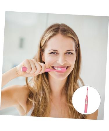Smart Electric Toothbrush for Adults - Automatic Travel Toothbrush | Comfortable Teeth Cleaner in Shock Pink | Best Mouth Care Essentials - Buy Online on GoSupps.com