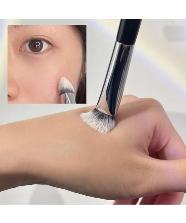 Soft Hair Triangular Head Concealer Brush Professional Highlighter Makeup Brush for Women Portable Design Multiple Use - Buy Online on GoSupps.com
