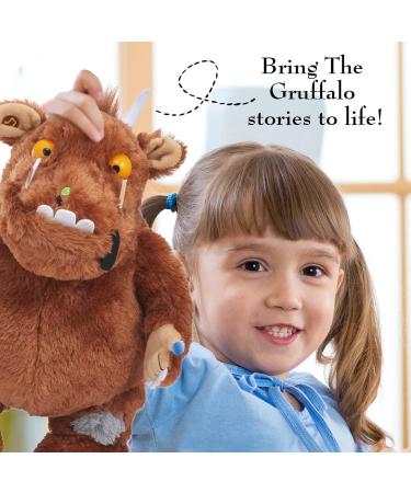 WOW! STUFF Gruffalo Interactive Soft Toy - Official 12 Inch Talking Plush Teddy from Julia Donaldson & Axel Scheffler | For Boys & Girls 3 - Buy Online on GoSupps.com