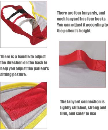 Patient Lift Toileting Sling Shower Sling Toilet Sling Divided Leg Slings Medical Handicap Commode Full Body Sling Supports up to 230kg - Buy Online on GoSupps.com