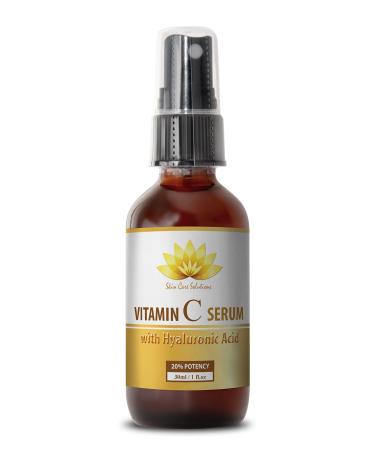 Vit c serum for face - VITAMIN C SERUM With Hyaluronic Acid - Anti aging wrinkle serum - 1 bottle