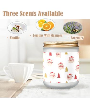 Premium Vanilla Scented Candles | 7 oz Aromatherapy Jar Candles Gift Set for Women - Perfect Birthday & Christmas Gifts - Buy Online on GoSupps.com