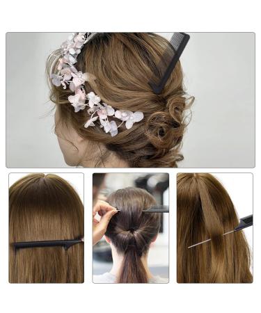 Professional Hair Styling Set: Topsy Tail Tools, French Braid Loop, Tail Braiding Combs with 50 Rubber Bands - 6 Pcs - Buy Online on GoSupps.com