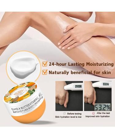 265G Trendyfave Shea Butter Vitamin C Moisture Body Cream Large Capacity Body Creams For Women & Men Body Cream Moisturiser For Dry Skin Skin Barrier Repair Moisturiser - Buy Online on GoSupps.com
