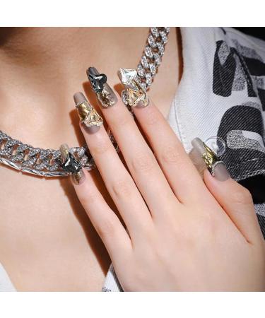 3D Butterfly & Heart Nail Charms | Bear Nail Decorations for DIY Manicure | Unique Nail Art for Women & Girls - Buy Online on GoSupps.com