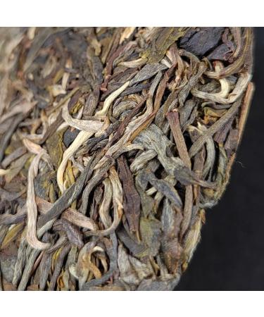 HQZM Premium Puer Raw Tea 357g Ancient Tree Puer From The Six Ancient Tea Mountains in Yunnan - Buy Online on GoSupps.com