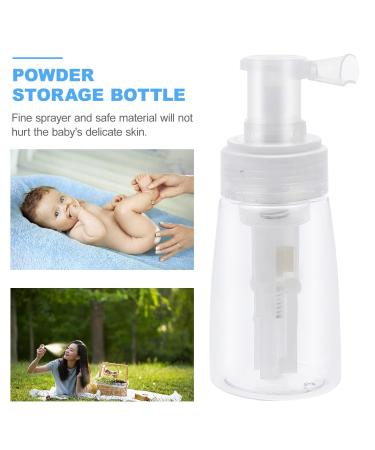 FOMIYES 180ml Travel Talcum Powder Spray Bottle - Refillable Hair Fiber Applicator for Salon & Home Use - Buy Online on GoSupps.com