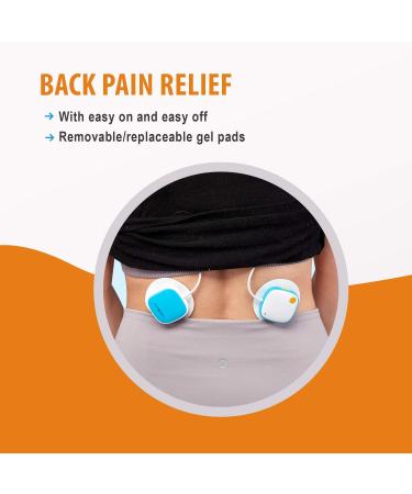 JumpStim TENS Muscle Massager - Rechargeable Dual Pad Electrode Stimulator for Back Pain Neck Strain & Sports Injury Relief | Portable 5-Speed Therapy Device - Buy Online on GoSupps.com
