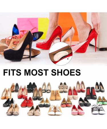 Women's Arch Support Insoles for Flat Feet & Plantar Fasciitis - 4 Pairs of Gel High Arch Inserts - 0.47in Height - Reusable Cushions for Comfort - 2 Black & 2 Beige - Buy Online on GoSupps.com