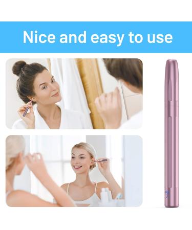 Wireless Ear Wax Removal Otoscope 3.9mm, 6 LED Lights, Waterproof - iOS & Android Compatible - Rose Gold - Buy Online on GoSupps.com