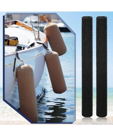 Removable Dock Line Chafe Guard - 14 Inches Length - Black Rope Chafe Guard for Boat - Buy Online on GoSupps.com