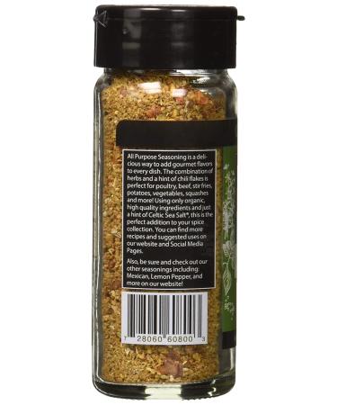 Organic Gourmet Celtic Sea Salt All-Purpose Seasoning Shaker - Delicious Flavor for All Dishes | 2 oz - Buy Online on GoSupps.com