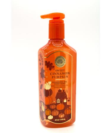 Sweet Cinnamon Pumpkin Bath and Body Cleansing Gel Hand Soap 8 fl oz