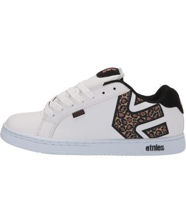 Etnies Women's Fader 41.5 EU - Stylish White Black Print Skate Shoes for International Shipping - Buy Online on GoSupps.com