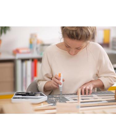 Fiskars Premium Performance Knife No. 2 Blade - High Performance 15cm Total Length - Quality Steel/Plastic - White/Orange | 1024387 - Buy Online on GoSupps.com