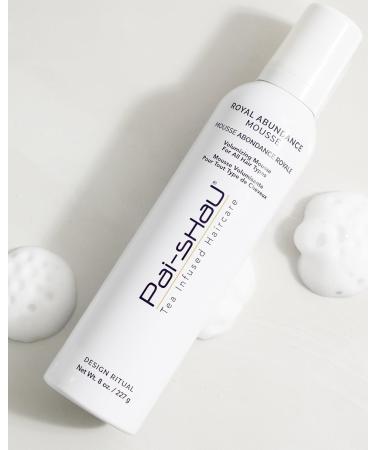 Pai-Shau Royal Abundance Mousse - Volumizing Hair Mousse for All Hair Types | Nourishing Long-Lasting Hold & Shine - 8 fl. oz - Buy Online on GoSupps.com