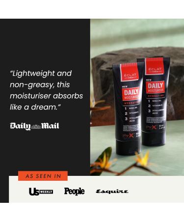 Mens Face Moisturiser - Moisturiser for Men with Shea Oil Vitamin E and Hyaluronic Acid - Mens Skincare for Gentle Exfoliation & Enhanced Skin Elasticity Mens Moisturiser Face Moisturiser for Men - Buy Online on GoSupps.com