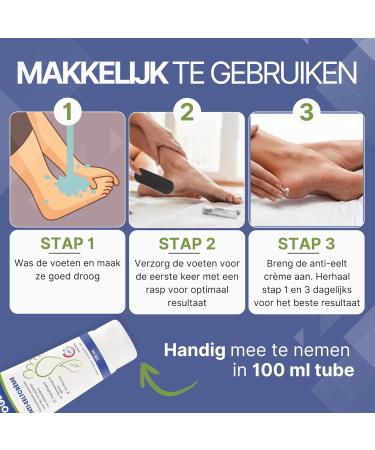 Arcim Healthcare BV Calluses and Cracks Cream Callus Cream with Urea Squalane Provitamin B5 Callus Remover for All Skin Types Cracked Ointment for Feet and Hands Against Cracked Heels 100 ml Tube - Buy Online on GoSupps.com