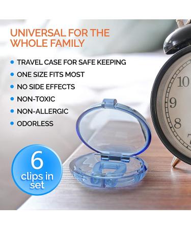 Lyplus Anti Snoring Nose Clips - 4 Pack Magnetic Device | 2022 New Version (Blue) - Buy Online on GoSupps.com