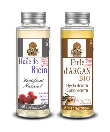 Sublime Hair Duo Care - Argan Oil & Castor Oil - Hair growth and shine - 200ml