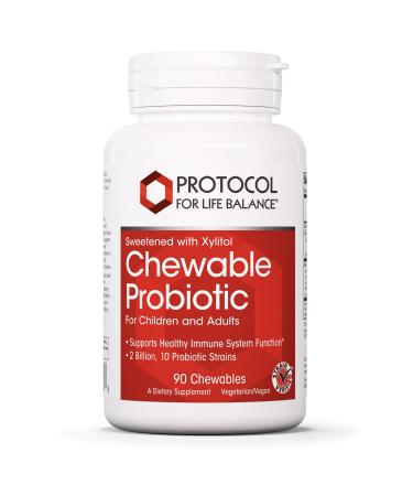 Protocol for Life Balance Chewable Probiotic For Children and Adults 90 Chewables