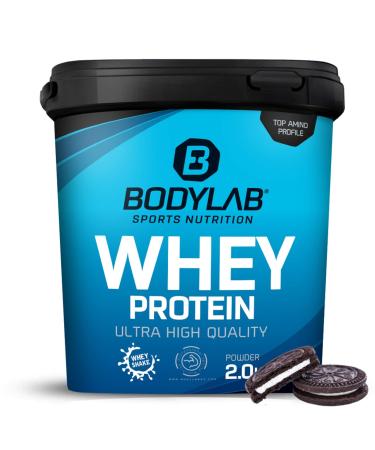 Bodylab24 Whey Protein Powder Cookies & Cream 2kg Cookies & Cream 2 kg (1 pack) - Buy Online on GoSupps.com