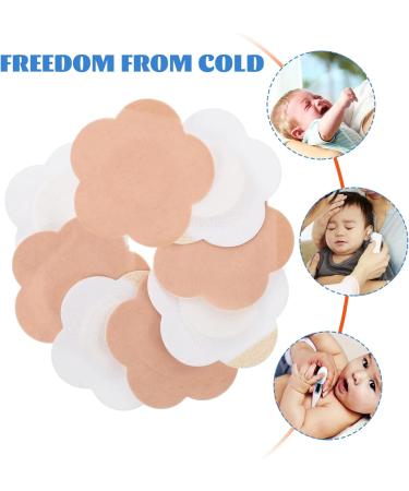 Belly Patch 100Pcs Castor Oil Belly Button Patch Self Adhesive Button Organic Cotton Essential Oil Wraps for Exercise Reading Travel Work - Buy Online on GoSupps.com