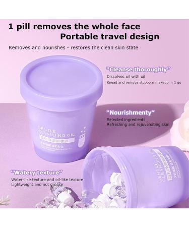  Mimoqk Makeup Cleansing Oil Hydrating Face Cleanser Lightweight Foundation Remover Gentle Nourishing Formula Non-Greasy 150 ml Travel-Friendly Women - Buy Online on GoSupps.com