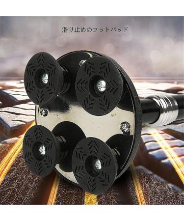 Canes Elderly Walking Stick Four Leg Adjustable Heights with LED Light Lightweight Sturdy Aluminum Alloy Comfy Base for Men Women Star of Light - Buy Online on GoSupps.com