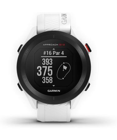 Garmin Approach S12 GPS Golf Watch - White | 42k+ Preloaded Courses | Easy-to-Use | 010-02472-02 - Buy Online on GoSupps.com