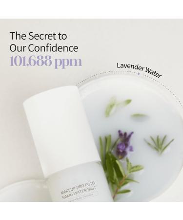 HEVEBLUE Makeup Pro Ecto Namu Water Mist - Sensitive Skin Korean Skincare Vegan Makeup Fixer Facial Spray Hydro Fitting Skin Boosting Moisturizing Calming Skin Conditioning Hypoallergenic - Buy Online on GoSupps.com