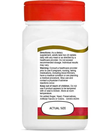 21st Century Glucosamine Chondroitin Triple Strength 750mg 60 Tablets - Joint Health Supplement - Buy Online on GoSupps.com