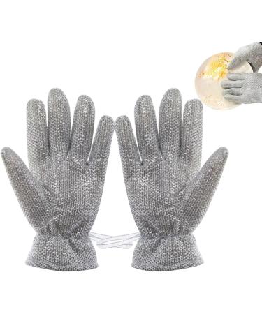 Fovolat Kitchen Dish Gloves Anti-Scalding Waterproof Anti-Slip Cleaning Gloves 30cm Extended Gloves for Remove Stains & Grease Padded Dish Gloves for Car Washing - Buy Online on GoSupps.com