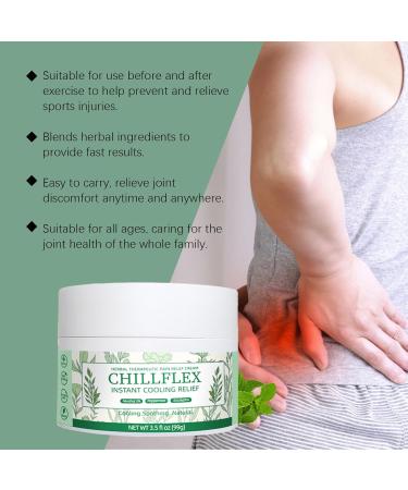 Cr me apaisante au menthol agit sur toutes les articulations du corps rafra chissante et apaisante pour les muscles la t te les lombaires le cou les mains et les pieds 2 Pi ces. - Buy Online on GoSupps.com