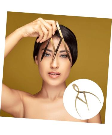 FRCOLOR 1pc Eyebrow Positioning Ruler Eyebrow Mapping Ruler Eyebrow Tattooing Positioning Ruler Appliance 1 count (Pack of 1) Golden - Buy Online on GoSupps.com