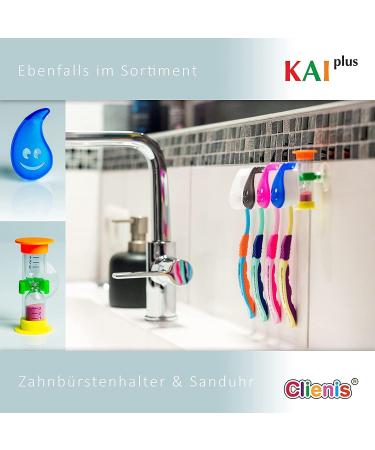 Clienis Baby Toothbrush Set for 0-3 Years | Extra Soft Children's Toothbrush - 4 Pack Kai Plus Care - Buy Online on GoSupps.com