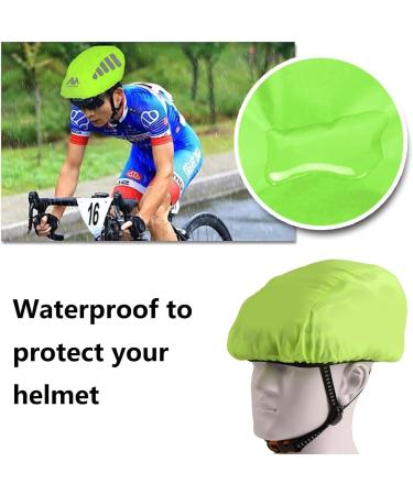 Waterproof Bicycle Helmet Rain Protection | Reflective Rain Hood for Men Women & Children - Buy Online on GoSupps.com