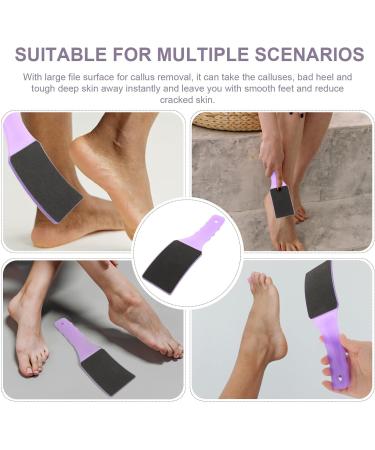 Milisten Foot File and Callus Remover Double-Sided Pedicure Foot Care Tool Remove Calluses Hard Skin for Dead Skin Removal - Buy Online on GoSupps.com