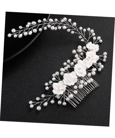 minkissy Kids Hair Accessories Bride Headpieces for Wedding Hair Accessories for Kids Bridal Hair Accessories Wedding Hair Accessories Bridal Headdress Headgear Hair Comb Catwalk Child - Buy Online on GoSupps.com