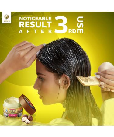 Leave-in Cream with African Chebe Powder & Shea Butter | Hair Growth Conditioner for Dry & Damaged Hair (12.7 OZ - Buy Online on GoSupps.com