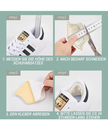 6 Pairs Heel Protection Cushions - 5mm Thick Heel Pillows for Shoes | Comfort & Abrasion Relief - Buy Online on GoSupps.com