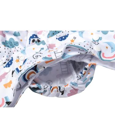 Shop ABDL Diaper - Unisex Panda Printed Super Absorbent & Leak Proof Adult Diaper Cover - International Shipping Available - Buy Online on GoSupps.com