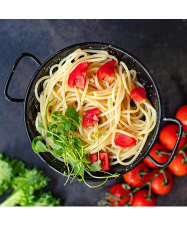  TASTY POTT Tasty Pott Organic Spaghetti Semola 1000g | Delicious Pasta Made from Durum Wheat Semolina | Controlled Organic Farming | Alternative to Pasta | Nutrient Rich and Tasty | Tasting - Buy Online on GoSupps.com
