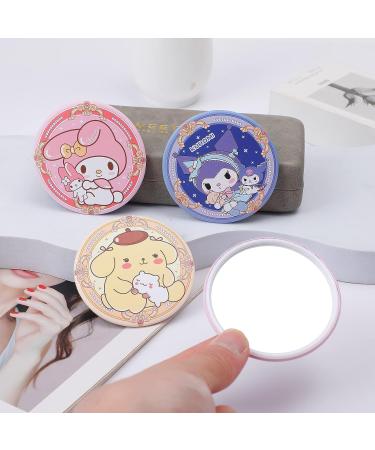 Kitty Cartoon Mirror - Cute Mini Pocket Travel Makeup Mirror for Girls and Women - Buy Online on GoSupps.com