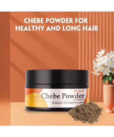 Brzeaf Natural Chebe Powder (30g) - African Hair Growth Treatment | Moisturizing & Lubricating | Prevents Breakage & Promotes Deep Conditioning - Buy Online on GoSupps.com