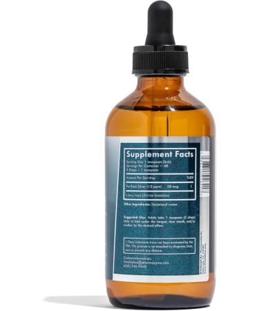 Colloidal Silver Liquid 10 PPM Bio-Active Nano Silver 8 oz Amber Glass Dropper Bottle Third-Party Tested Preservative-Free Immune Support Supplement Made in USA - Buy Online on GoSupps.com