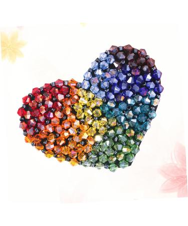 minkissy Metal Hair Clips Colored Hair Clips Metal Hair Barrettes Colorful Hair Clip Alloy Snap Clip Heart Hair Clip Colorful Heart Clip Heart-shaped Beads - Buy Online on GoSupps.com