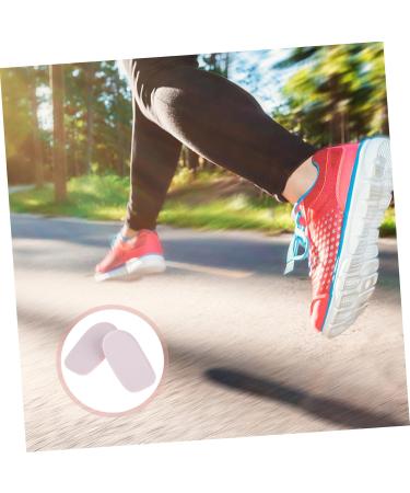 Heightening Insoles - Invisible Gel Shoe Inserts for Men & Women | Orthotic Heel Lifts Cushion Pad - Pink 11x5.5CM - Buy Online on GoSupps.com